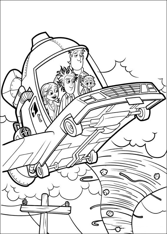 Kids-n-fun.com | 32 coloring pages of Cloudy with a Chance of Meatballs